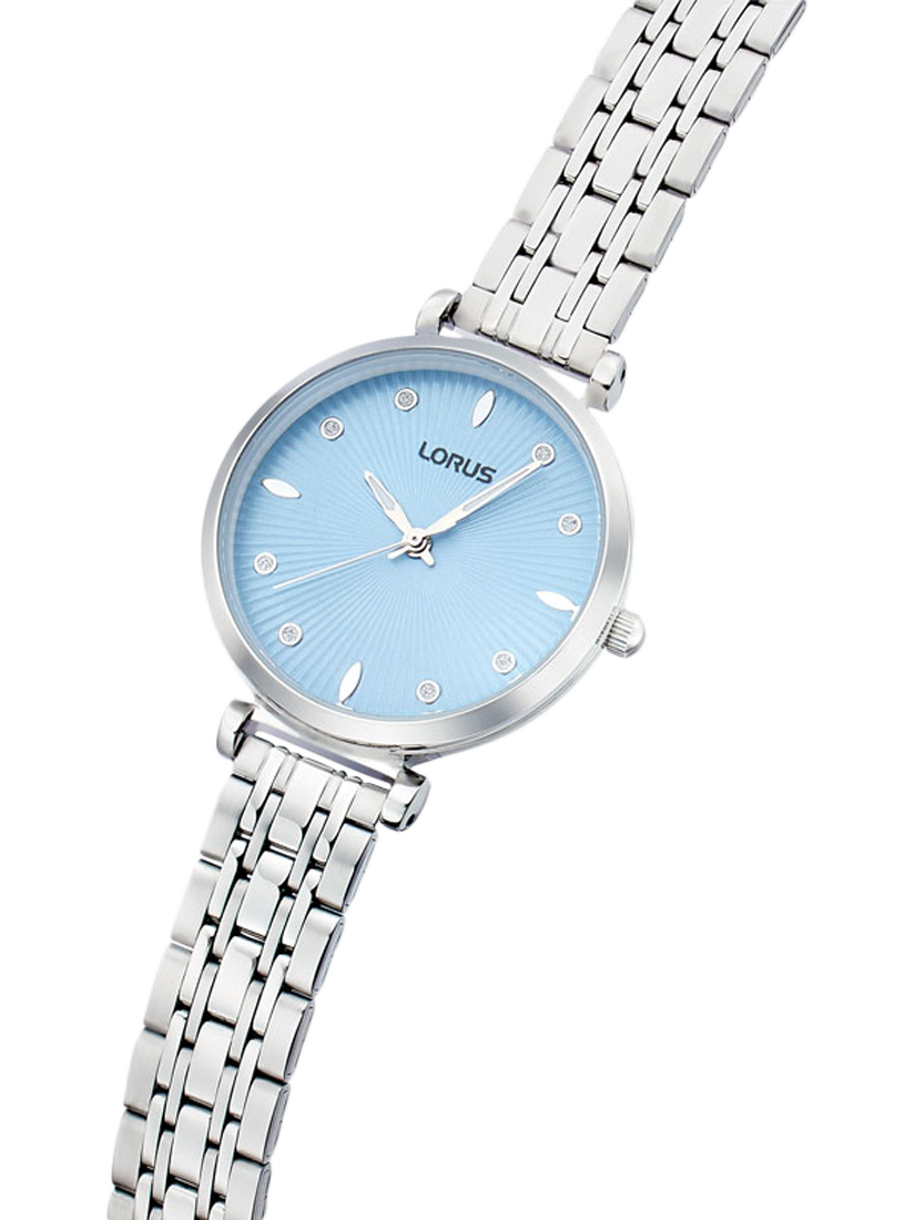 Women's stainless steel bracelet watch discount