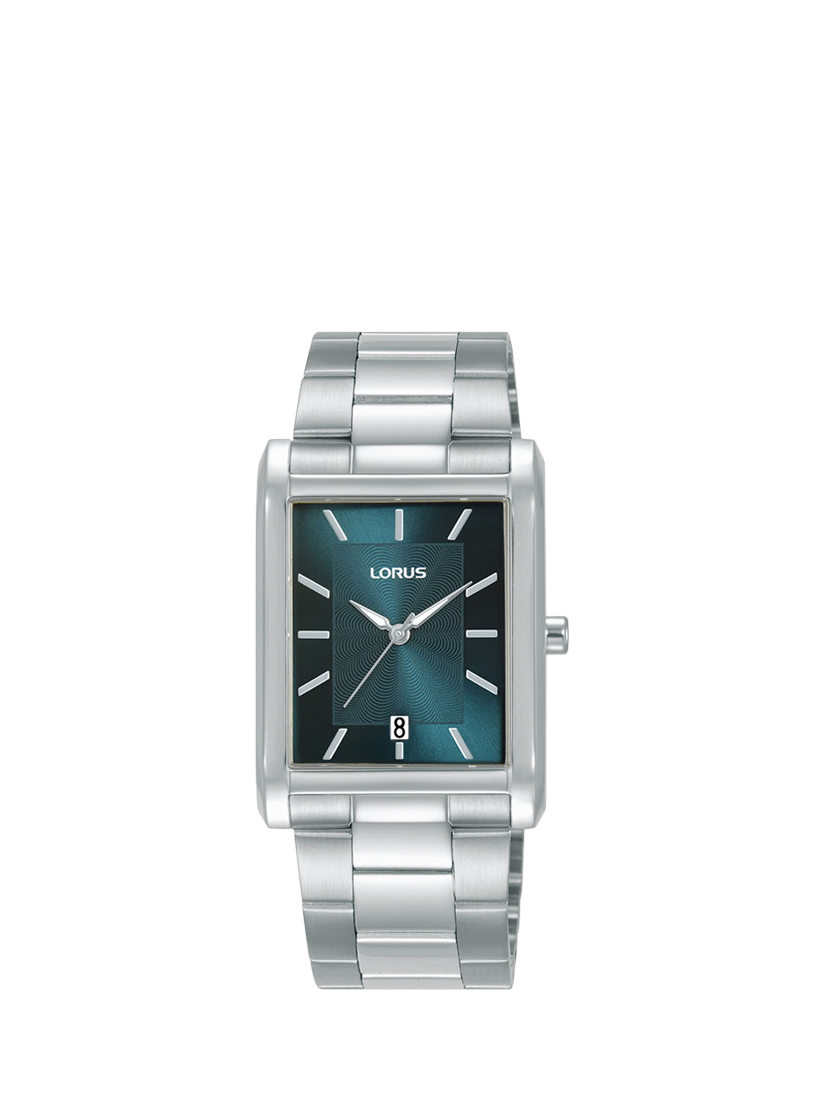 Product image 1 of 3, which shows Lorus Men's Stainless Steel Bracelet Strap Watch, Silver