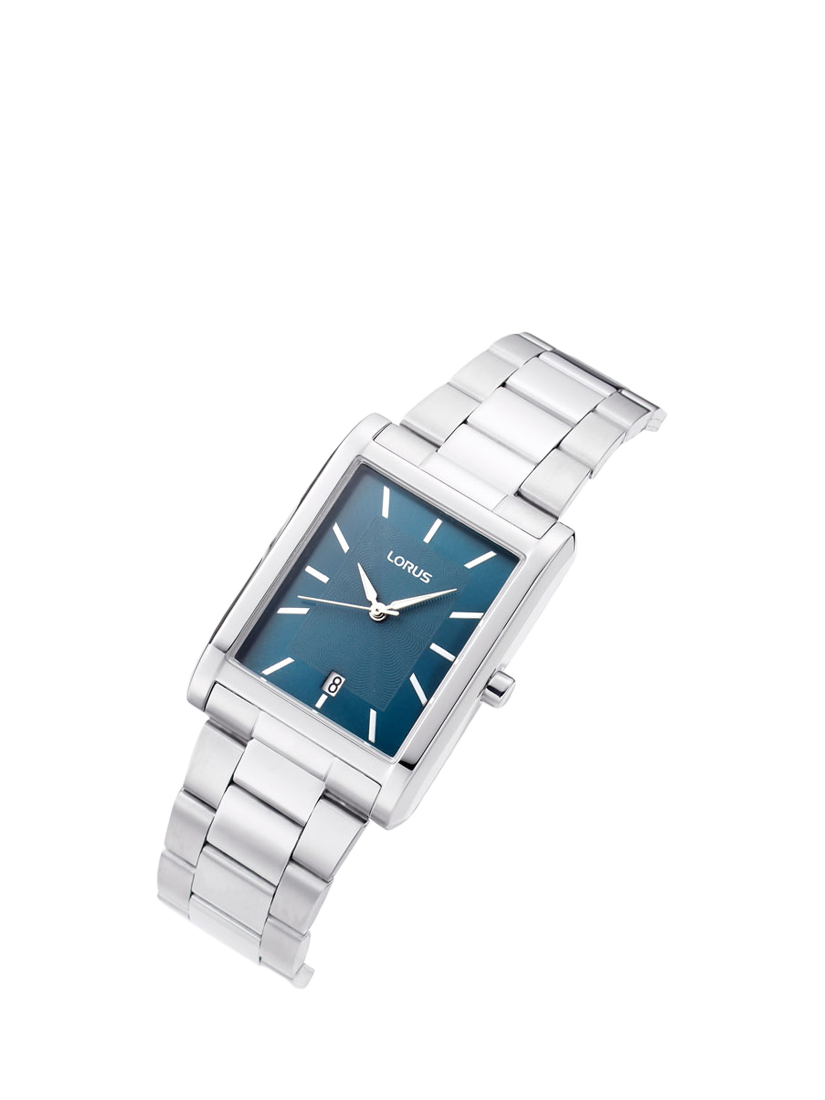 Product image 2 of 3, which shows Lorus Men's Stainless Steel Bracelet Strap Watch, Silver
