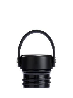 Hydro Flask Drinks Bottle Standard Mouth Flex Cap, Black, Black