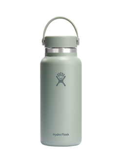 Hydro Flask Double Wall Vacuum Insulated Stainless Steel Wide Mouth Drinks Bottle, 946ml, Agave