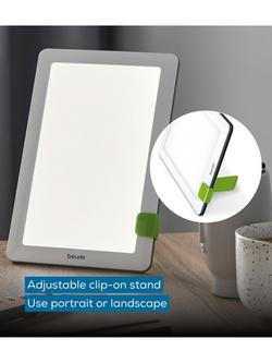 Beurer TL30 Portable Compact SAD Daylight Therapy Lamp, White - view 2, White