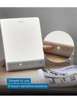 Beurer TL45 Perfect Day SAD Daylight Table Lamp, White - view 2, White