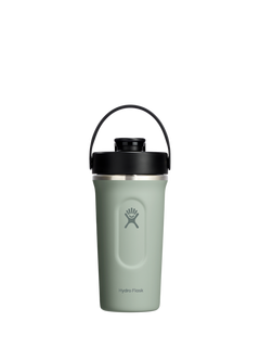 Hydro Flask Double Wall Vacuum Insulated Stainless Steel Shaker Mixer Drinks Bottle, 709ml, Agave