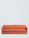 John Lewis x Sanderson Islington Grand 4 Seater Sofa, Rowan Berry/Biege