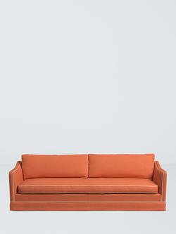 John Lewis x Sanderson Islington Grand 4 Seater Sofa - view 2, Rowan Berry/Biege
