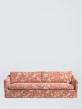 John Lewis x Sanderson Islington Newnham Courtney Grand 4 Seater Sofa, Paprika/Sage