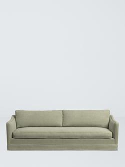 John Lewis x Sanderson Islington Grand 4 Seater Sofa - view 2, Sage/Aloe