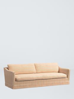 John Lewis x Sanderson Islington Pinetum Stripe Grand 4 Seater Sofa, Hay