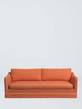 John Lewis x Sanderson Islington Large 3 Seater Sofa, Rowan Berry/Manilla Beige