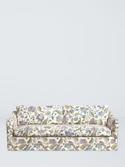 John Lewis x Sanderson Islington Newnham Courtney Large 3 Seater Sofa - view 2, Indigo/Olive