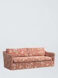 John Lewis x Sanderson Islington Newnham Courtney Large 3 Seater Sofa, Paprika/Sage