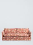 John Lewis x Sanderson Islington Newnham Courtney Large 3 Seater Sofa, Paprika/Sage
