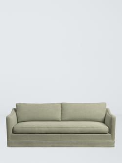 John Lewis x Sanderson Islington Large 3 Seater Sofa - view 2, Sage/Aloe