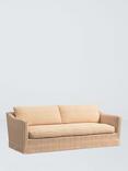 John Lewis x Sanderson Islington Pinetum Stripe Large 3 Seater Sofa, Hay
