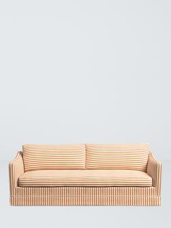 John Lewis x Sanderson Islington Pinetum Stripe Large 3 Seater Sofa - view 2, Hay