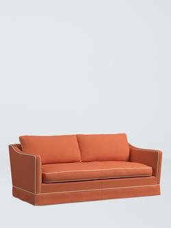 John Lewis x Sanderson Islington Medium 2 Seater Sofa, Rowan Berry/Manilla Beige