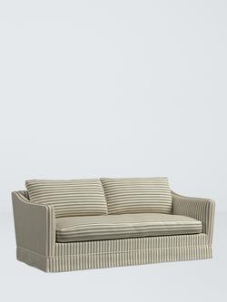 John Lewis x Sanderson Islington Pinetum Stripe Medium 2 Seater Sofa, Sage