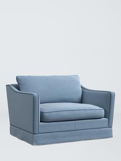 John Lewis x Sanderson Islington Loveseat, Cobalt/Navy