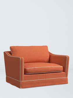 John Lewis x Sanderson Islington Loveseat, Rowan Berry/Manilla Beige