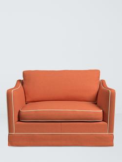 John Lewis x Sanderson Islington Loveseat - view 2, Rowan Berry/Manilla Beige