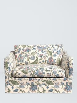 John Lewis x Sanderson Islington Newnham Courtney Loveseat - view 2, Indigo/Olive