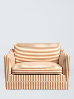John Lewis x Sanderson Islington Pinetum Stripe Loveseat - view 2, Hay