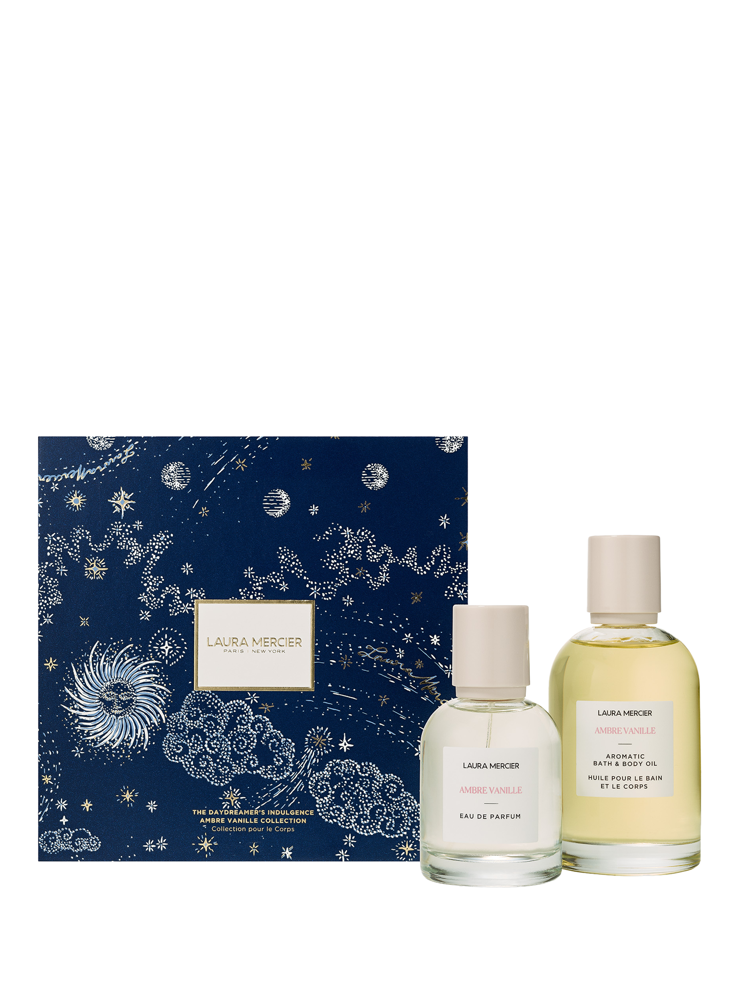 Laura Mercier	The Daydreamer's Indulgence Ambre Vanille Collection Bodycare Gift Set