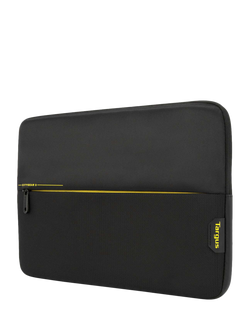 Targus CityGear Laptop Sleeve for Laptops up to 15.6", Black, Black