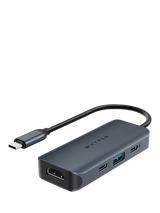 Targus HyperDrive Next 4 Port USB-C Hub, 100W, Black