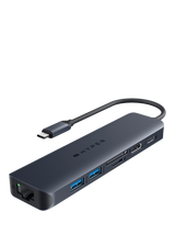 Targus HyperDrive Next 7 USB-C Hub, 100W, Black
