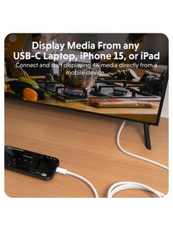 Targus HyperDrive USB-C to HDMI 4K Cable, 2.5m, White - view 2, White