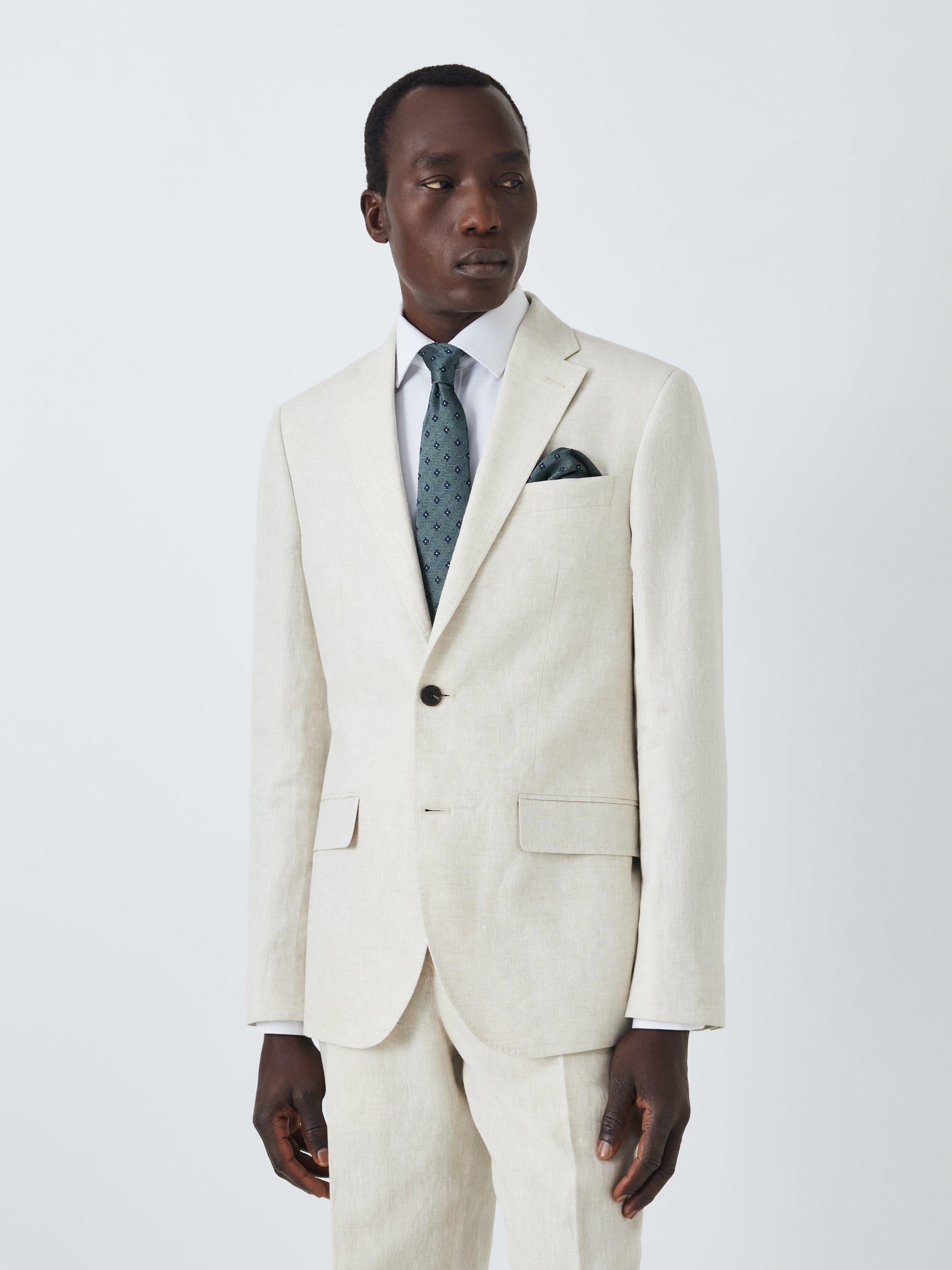 Product image 4 of 4, which shows John Lewis Silk Floral Pocket Square, Teal