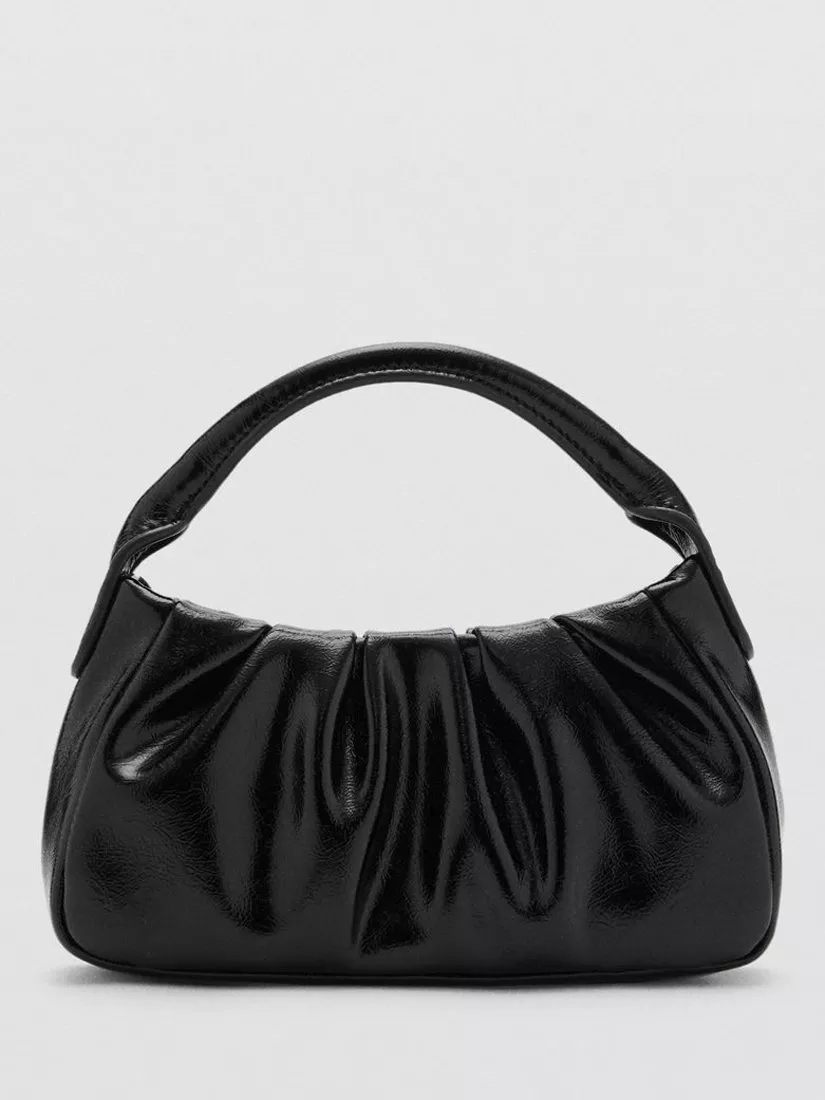 Handbags Bags Purses Mango Black John Lewis Partners