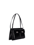 BY FAR Billy Leather Shoulder Bag, Black