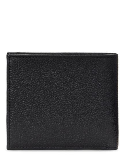 Ralph Lauren Foil Logo Leather Wallet, Black - view 2, Black