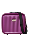 Dune London Olivia Vanity Case, 16L, Purple