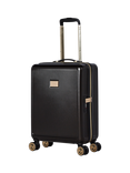 Dune London Olivia 4-Wheel 55cm Cabin Case, 39L, Black
