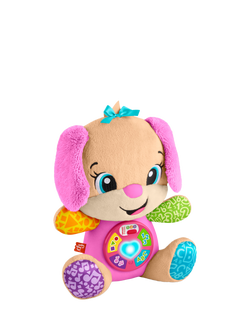 Fisher-Price Laugh & Learn Smart Stages Sis Plush Musical Toy, Multi