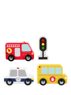 Fisher-Price Wooden Vehicle Pack, Multi