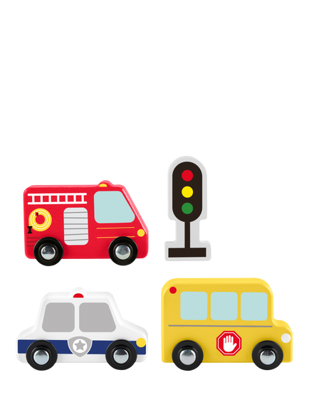 Fisher-Price Wooden Vehicle Pack, Multi