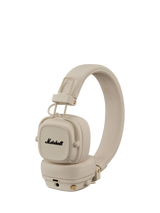 Marshall Major V Wireless Bluetooth On-Ear Headphones, Cream