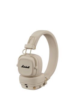 Marshall Major V Wireless Bluetooth On-Ear Headphones, Cream