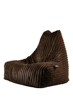 Extreme Lounging Cord Beanbag Chair, Brown