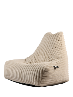 Extreme Lounging Cord Beanbag Chair, Natural