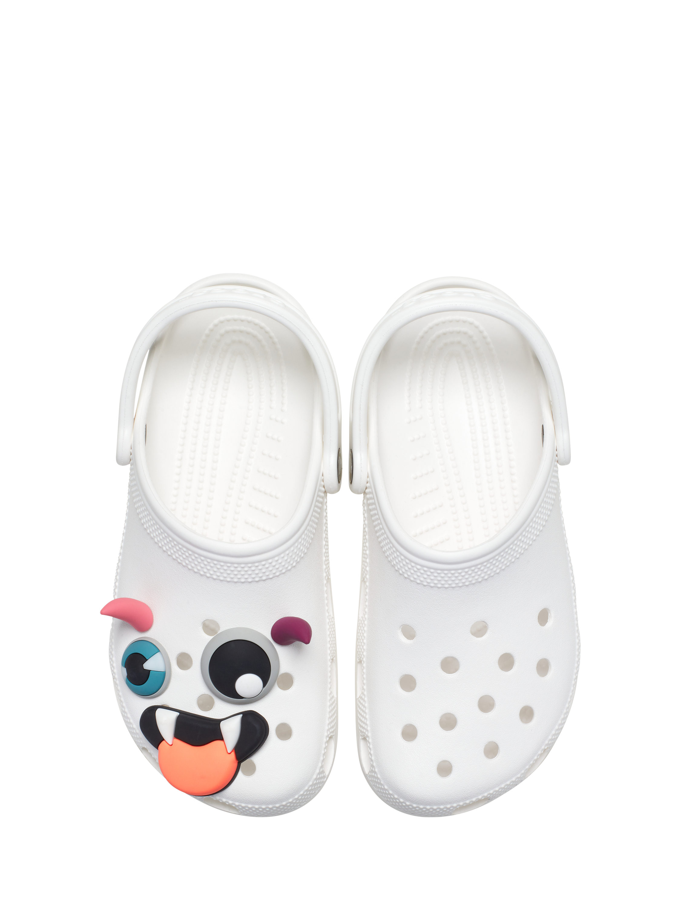 Product image 3 of 4, which shows Crocs Kids' Build Your Own Monster Jibbitz, Set of 5, Multi