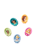 Crocs Kids' Disney Princess Jibbitz, Set of 5, Multi