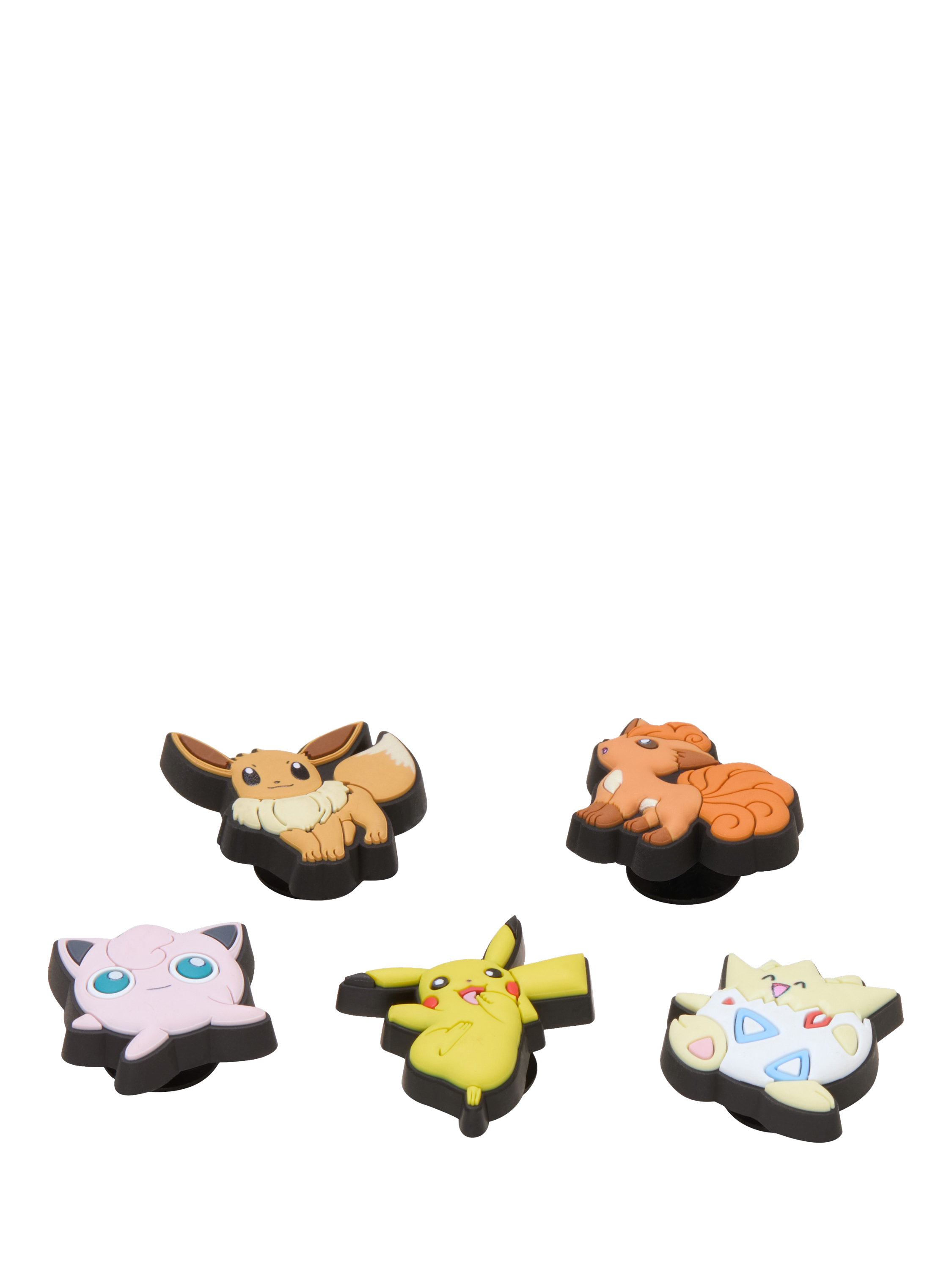 Product image 2 of 4, which shows Crocs Kids' Pokémon Jibbitz, Pack of 5, Multi