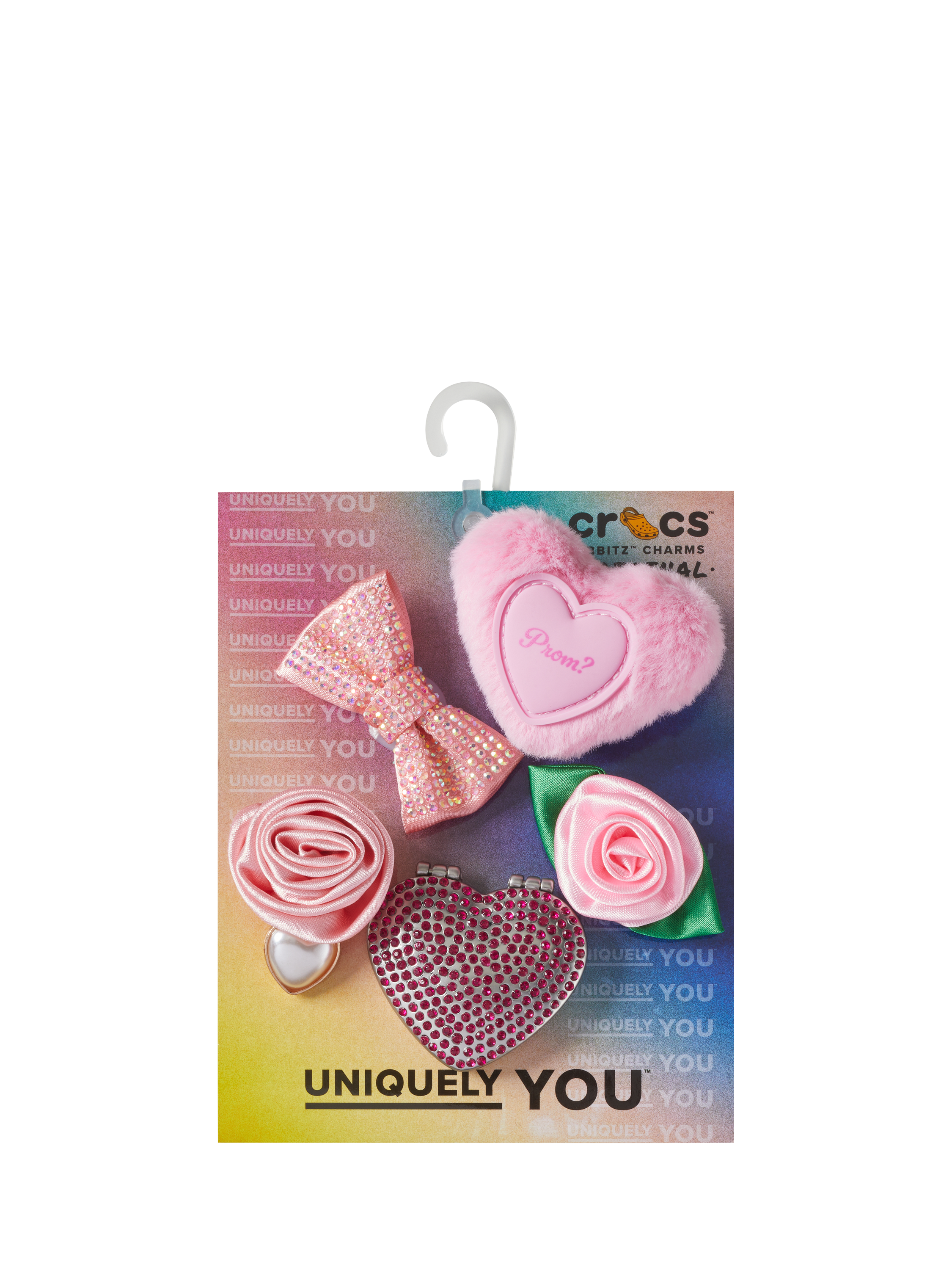 Product image 4 of 4, which shows Crocs Kids' Prom Jibbitz, Set of 5, Multi