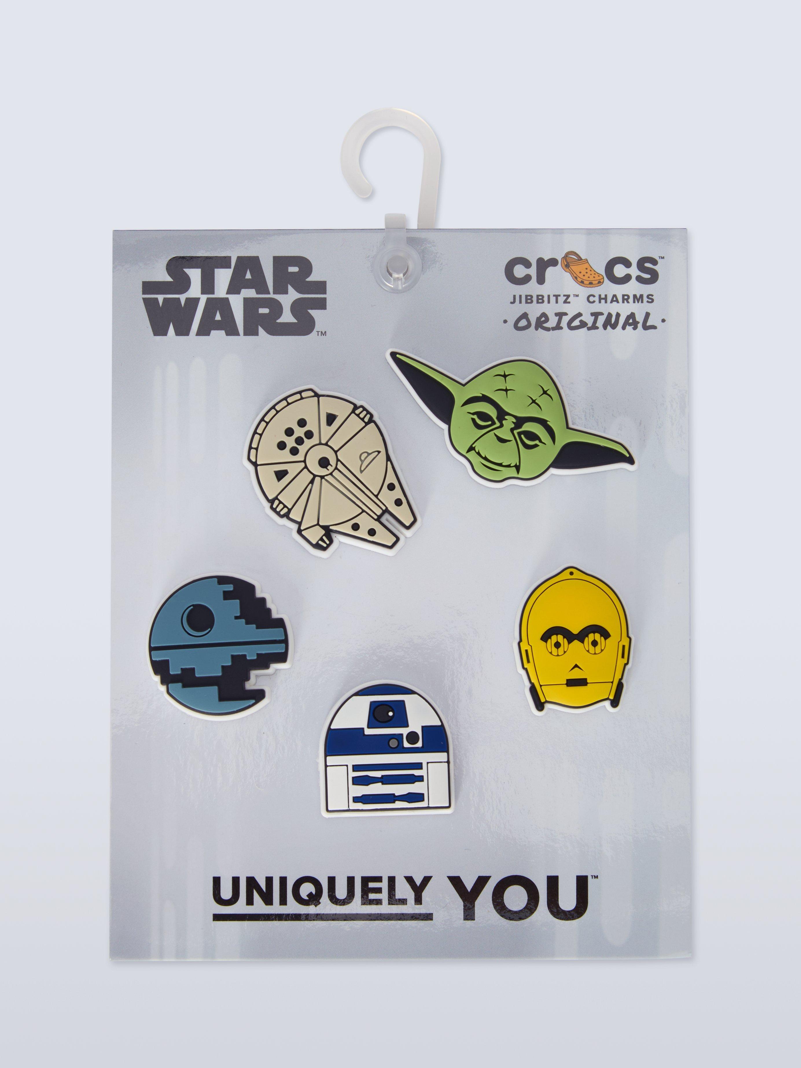 Product image 1 of 2, which shows Crocs Kids' Star Wars Jibbitz, Pack of 5, Multi